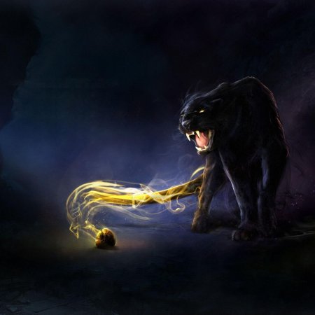 Черная пантера арт