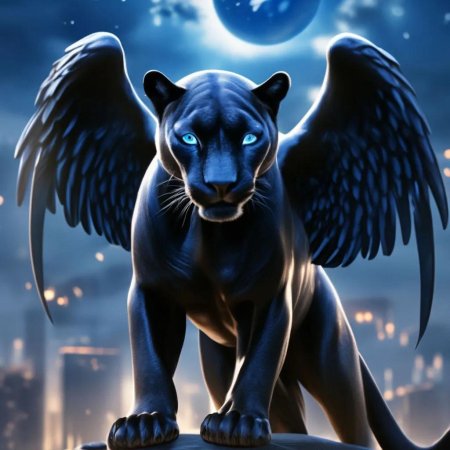 Пантера с крыльями