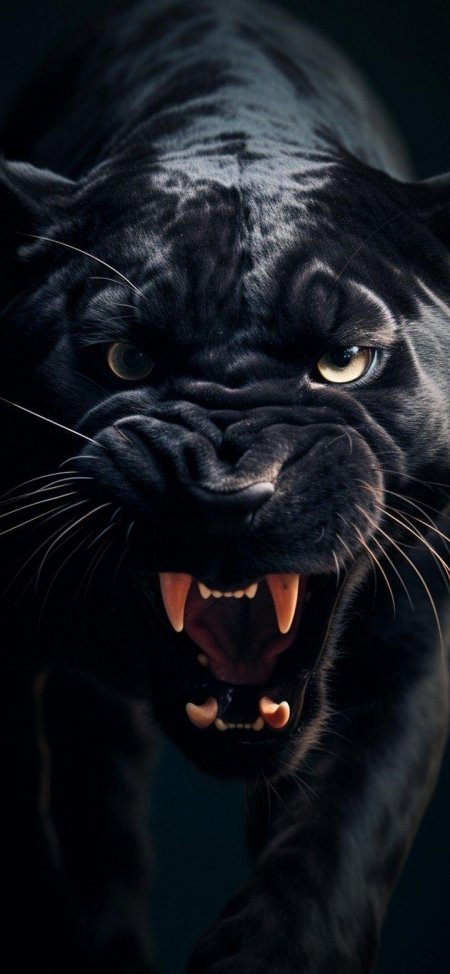 Пантера рычит