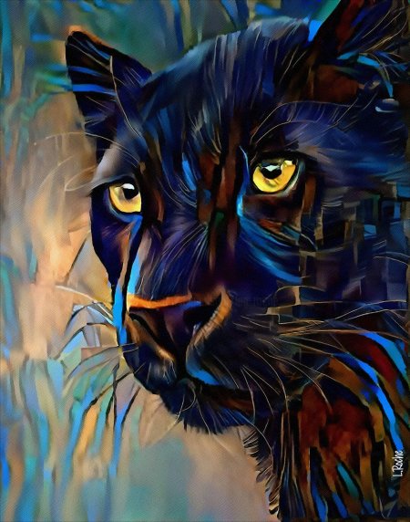 Пантера живопись