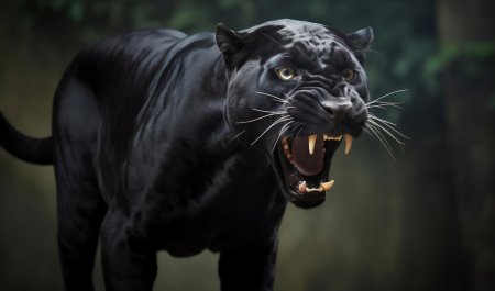 Пантера морда