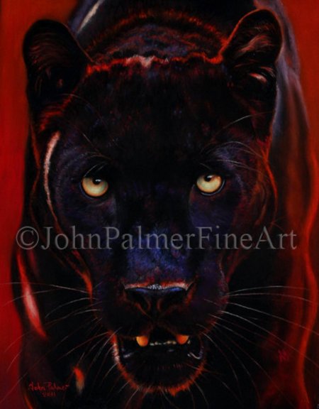 Картина пантера
