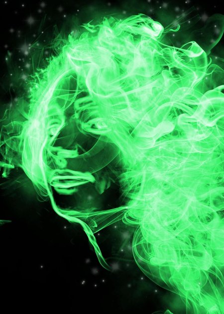 Зеленый дым