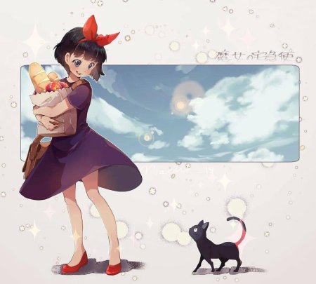 Аниме ведьмина служба доставки хаяо миядзаки