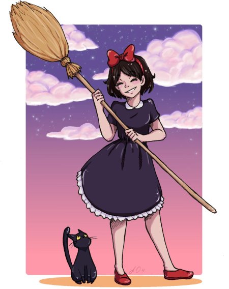 Мультик ведьмина служба доставки