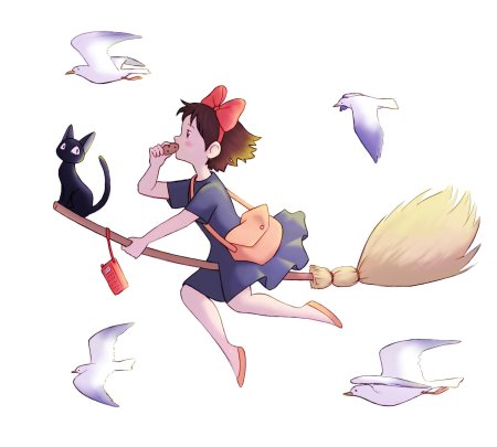 Ведьмина служба доставки кики на метле