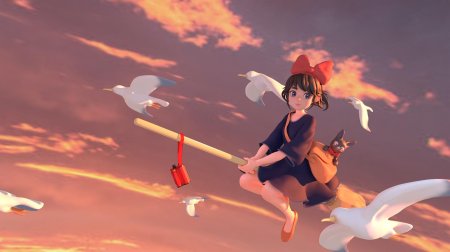 Ведьмина служба доставки город