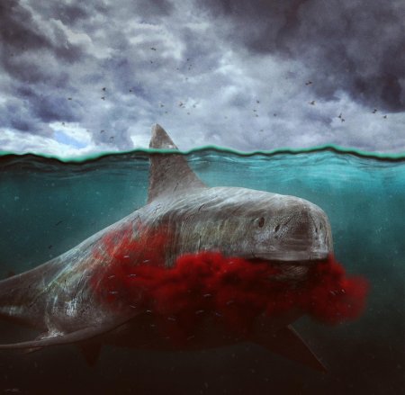 Акула мегалодон