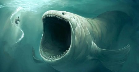 Морское чудовище блуп