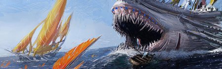 Морской дракон левиафан