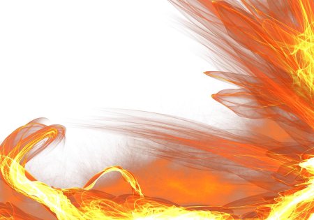 Фон огненный