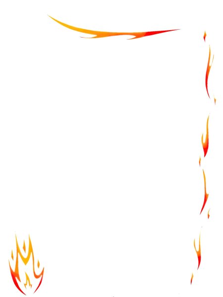 Огонь клипарт