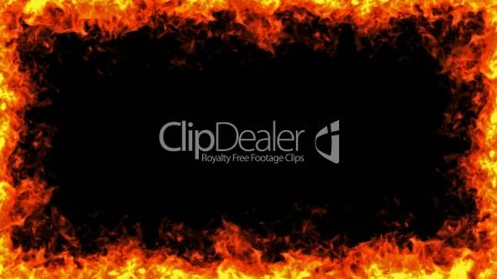 Рамка огонь