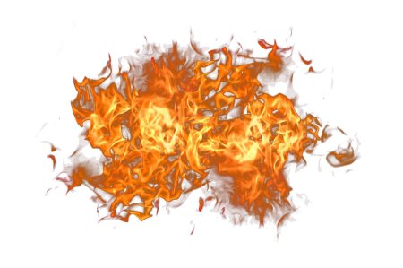 Огонь без фона