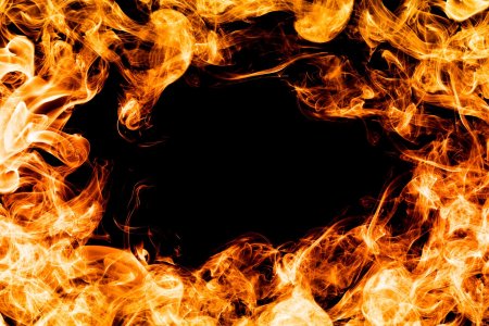 Рамка огонь