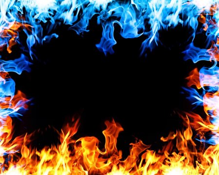 Фон огня для фотошопа