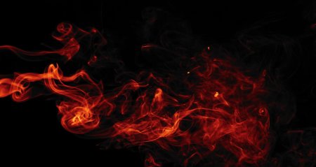 Красный дым