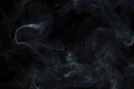 Черный фон дым