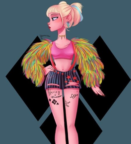 Харли квинн хищные птицы аниме