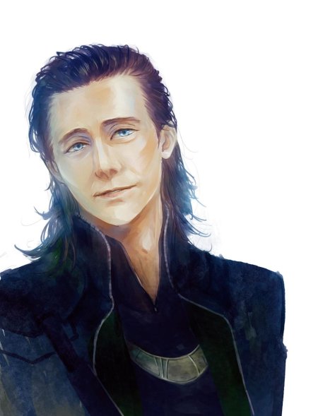 Локи и том хиддлстон арт