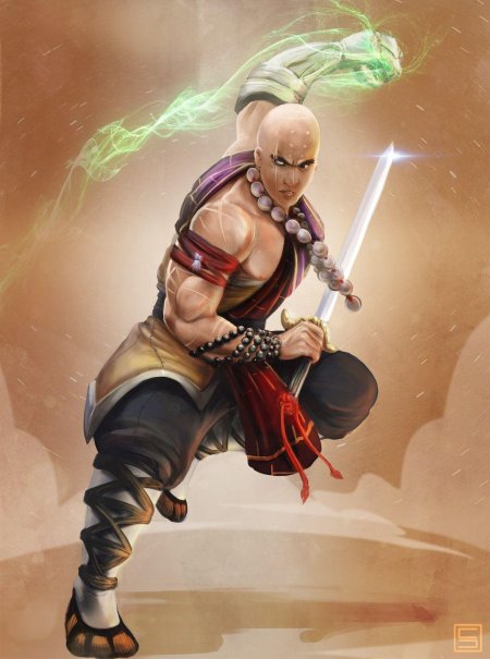 Монах воин шаолинь