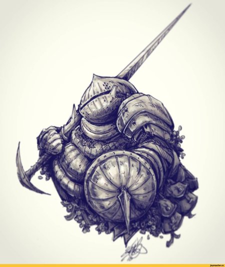 Толстый рыцарь дарк соулс