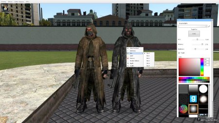 Сталкер в плаще