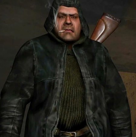 Сталкер бандит боров