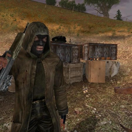 Сталкер тень чернобыля бандиты