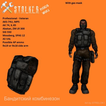 Комбинезон наёмника сталкер