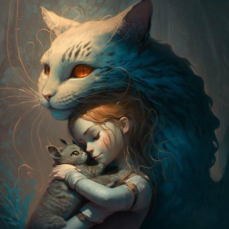 Кошка фэнтези