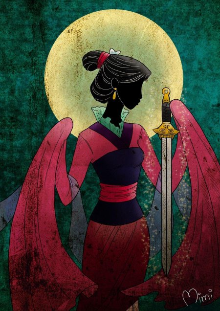 Принцессы дисней мулан