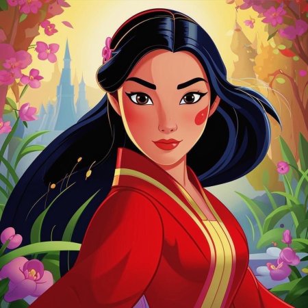 Мулан из мультика