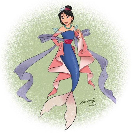 Диснеевские принцессы мулан