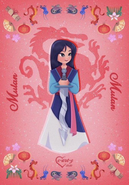 Принцесса мулан мультфильм