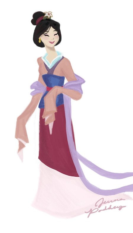 Диснеевские принцессы мулан