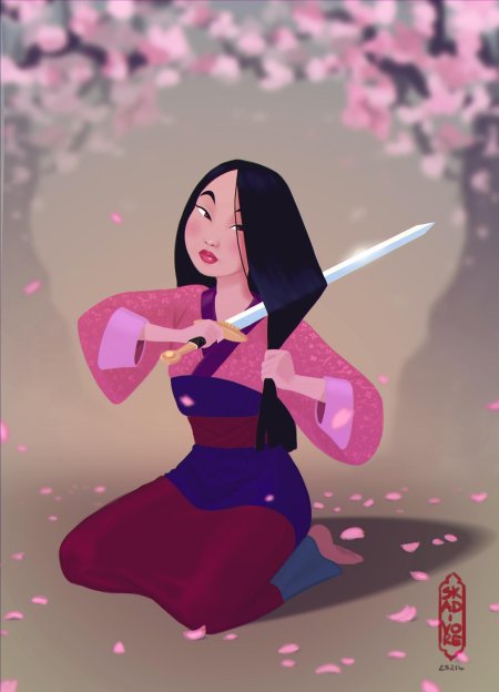 Мулан из мультика