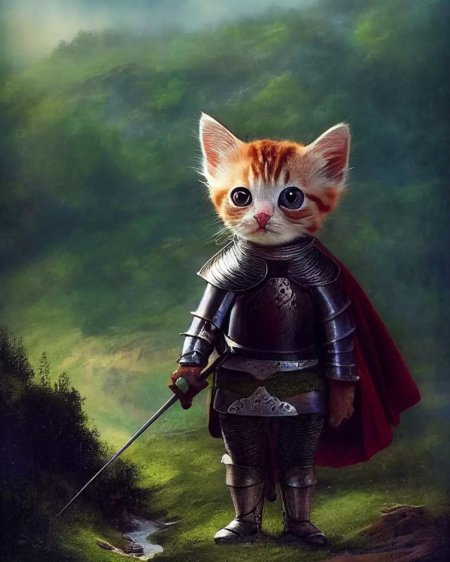 Кошка в доспехах