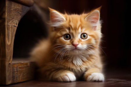 Котята рыжие