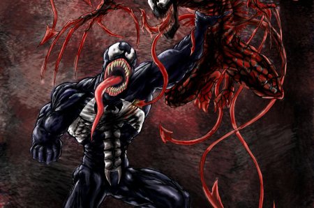 Человек паук веном и карнаж
