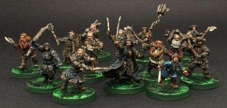 Гномы властелин колец миниатюры