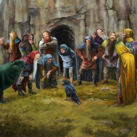 Толкиен хоббит иллюстрации дениса гордеева