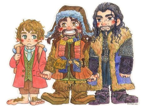 Хоббит бильбо и торин