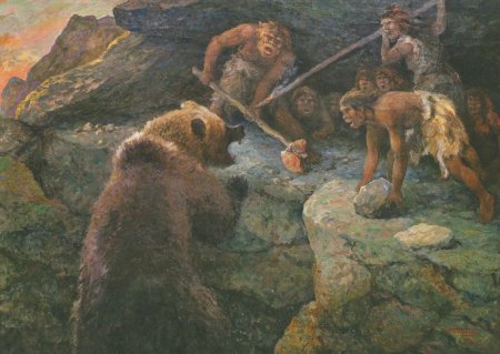 Зденек буриан пещерный медведь