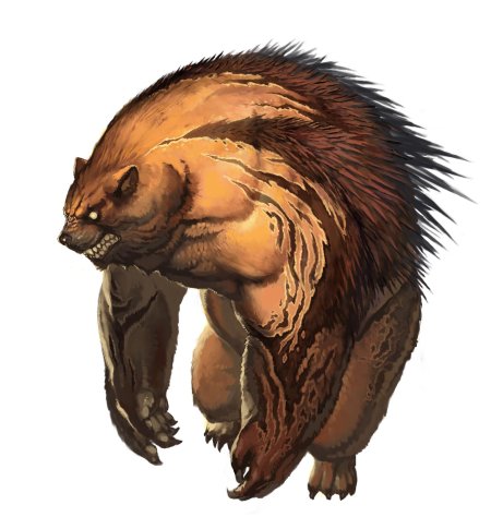 Монстр медведь