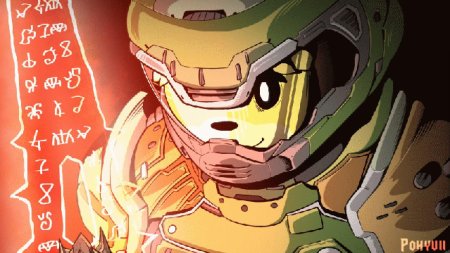 Animal crossing изабель и doomguy