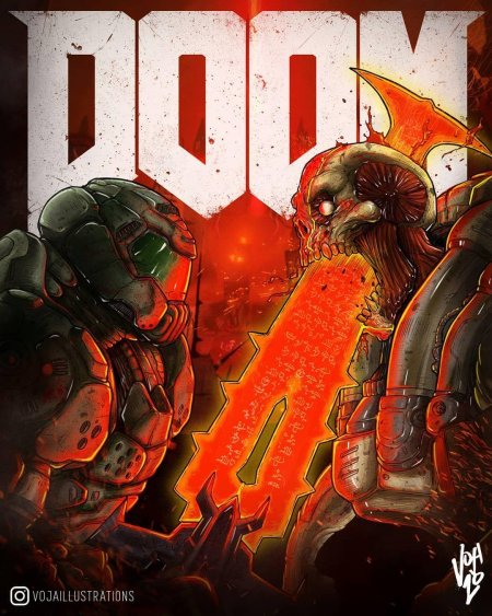 Doom 2016 doom slayer