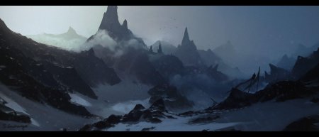 Драконий хребет геншин арт