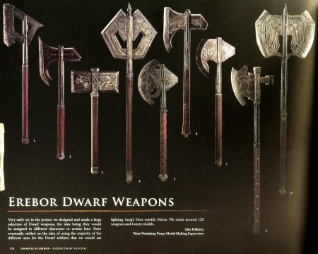 Мечи гномов средиземья