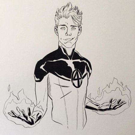 Человек факел марвел